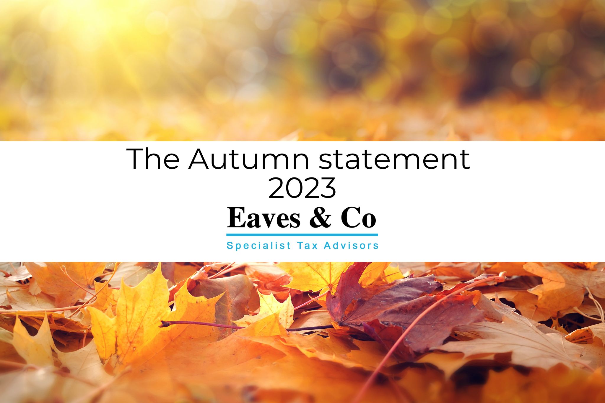 Autumn Statement 2023 | News Blog | Eaves & Co